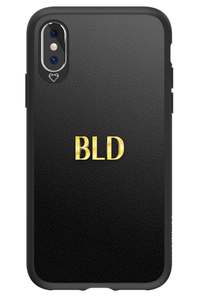 BLD GOLD LOGO - Apple iPhone XS