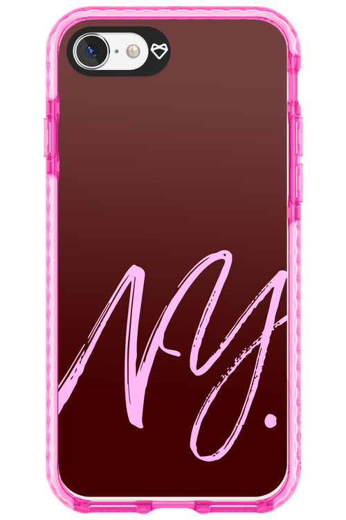 (Dark Blush) NY 2.0 - Apple iPhone SE 2022