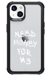 Need M3 Transparent White - Apple iPhone 13