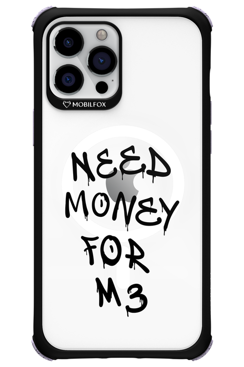 Need M3 Transparent Black - Apple iPhone 12 Pro Max