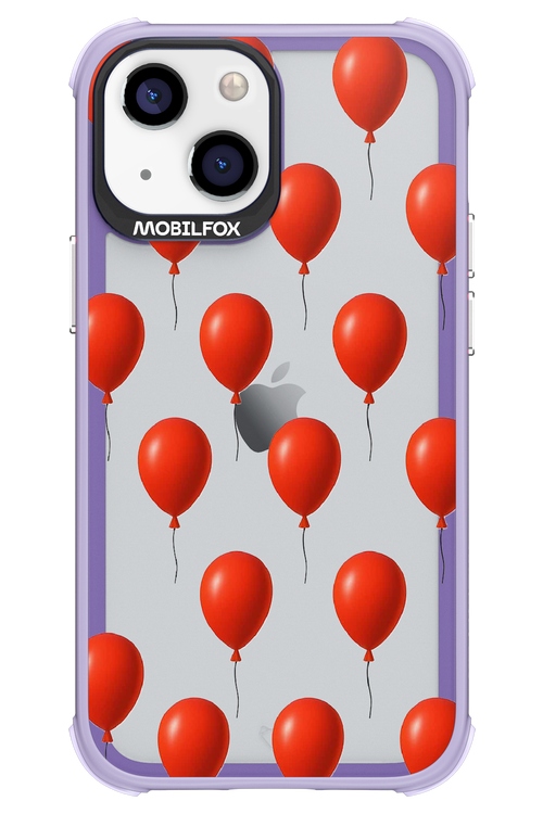 Red Balloons - Apple iPhone 13 Mini