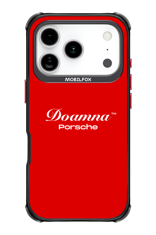 Doamna Porsche (red) - Apple iPhone 17 Pro