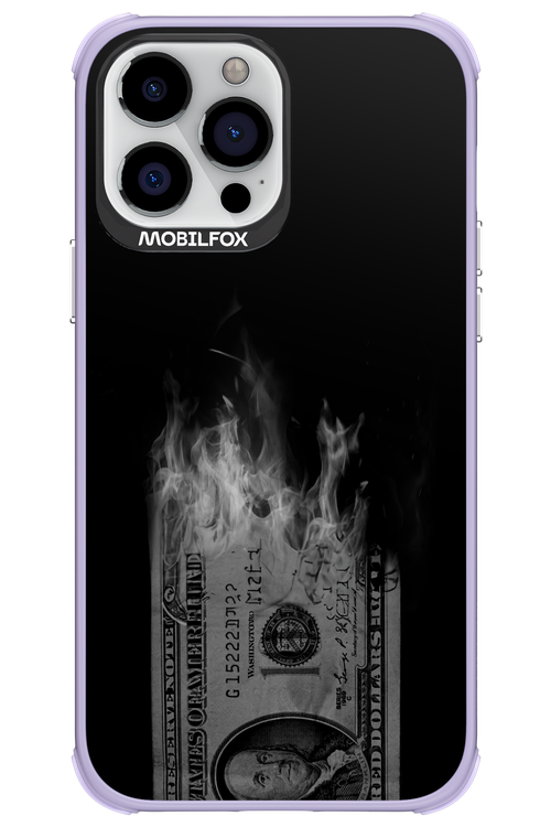 Money Burn B&W 2.0 - Apple iPhone 13 Pro Max