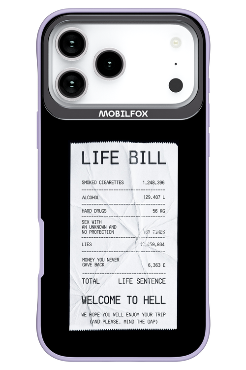bill 2.0 - Apple iPhone 17 Pro Max