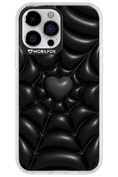 Black Spider Heart - Apple iPhone 13 Pro Max