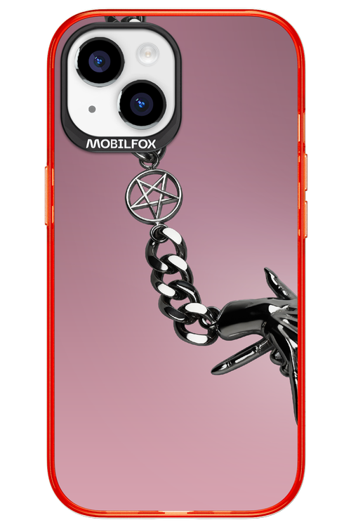 Chain stanga roz 2.0 - Apple iPhone 15