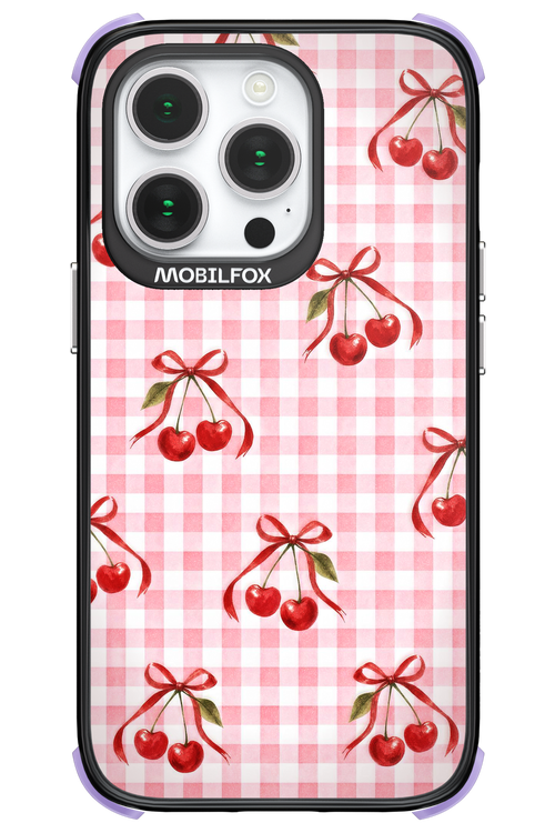 Pink Cherry Checked 2.0 - Apple iPhone 14 Pro