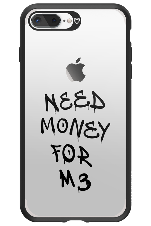 Need M3 Transparent Black - Apple iPhone 7 Plus