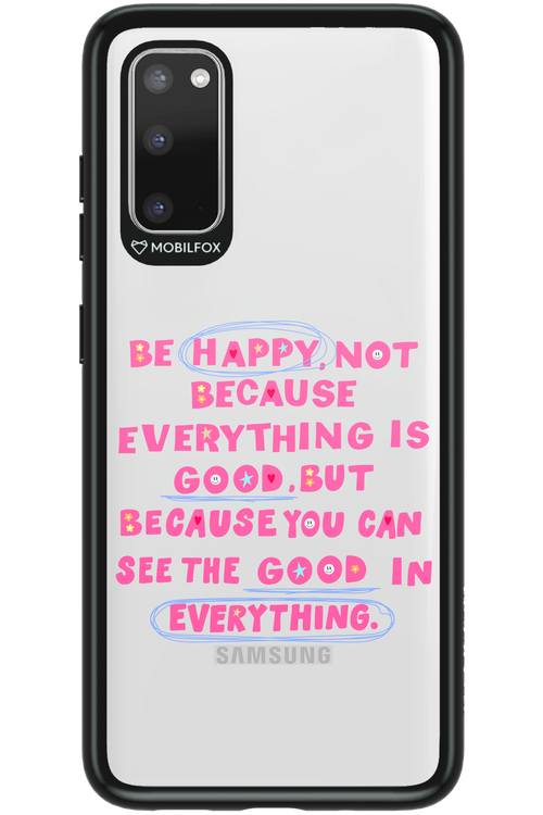 Be Happy 2.0 - Samsung Galaxy S20