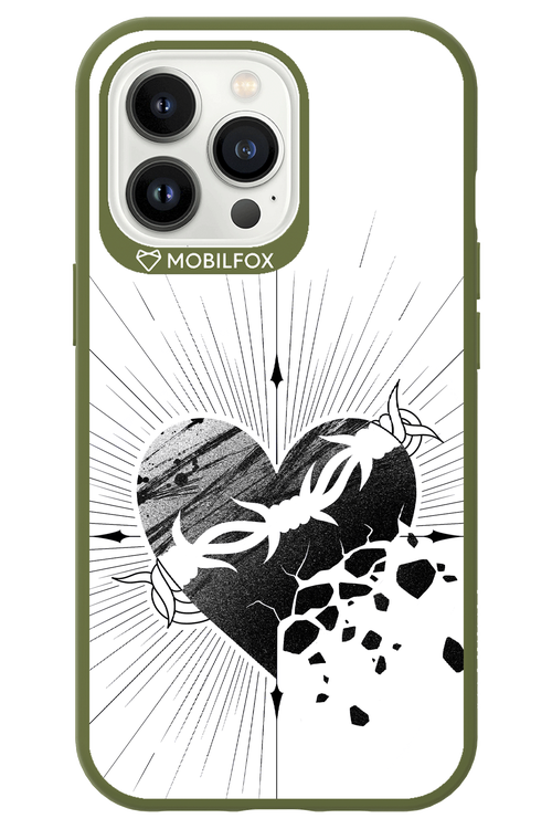 Fekete Szív 2.0 - Apple iPhone 13 Pro