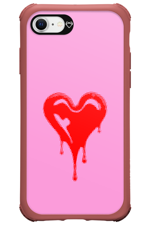 Heart Pink - Apple iPhone SE 2020