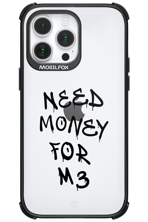 Need M3 Transparent Black - Apple iPhone 14 Pro Max