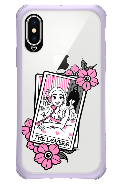 The Spooky Lovers (Transparent) - Apple iPhone X