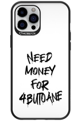 Need Money For Butoane Black - Apple iPhone 12 Pro Max