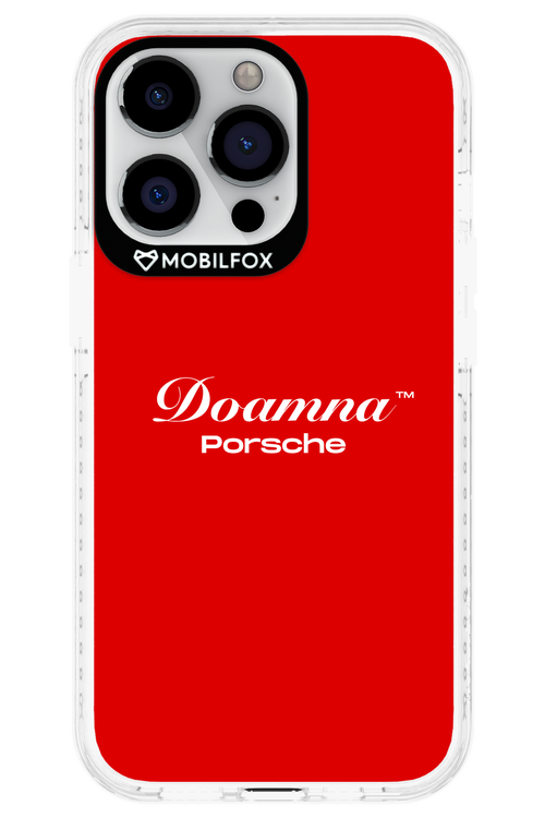 Doamna Porsche (red) - Apple iPhone 13 Pro