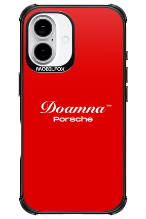 Doamna Porsche (red) - Apple iPhone 16