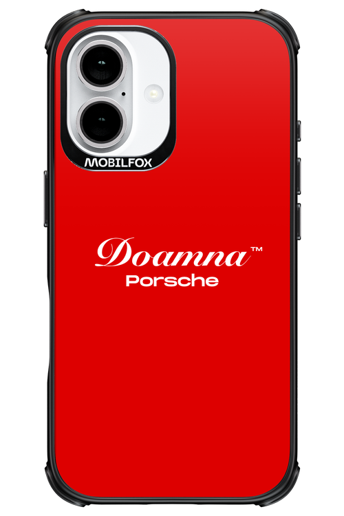 Doamna Porsche (red) - Apple iPhone 16