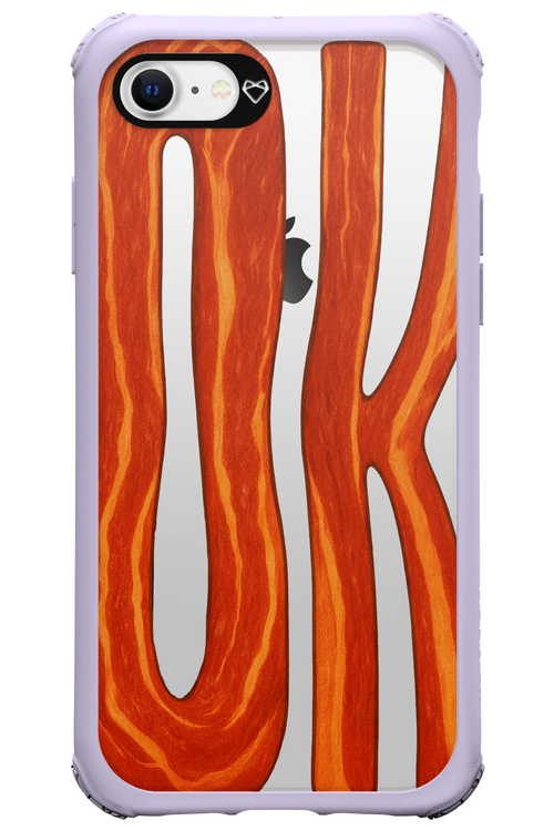 O K (Transparent) - Apple iPhone 7