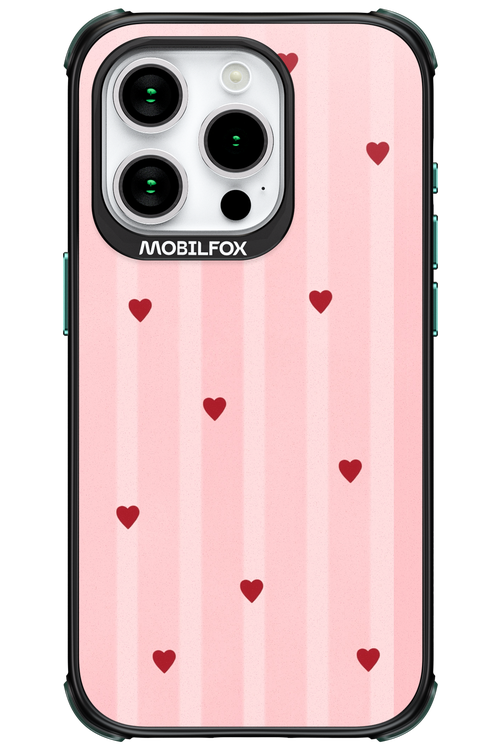 Red Little Hearts 2.0 - Apple iPhone 15 Pro