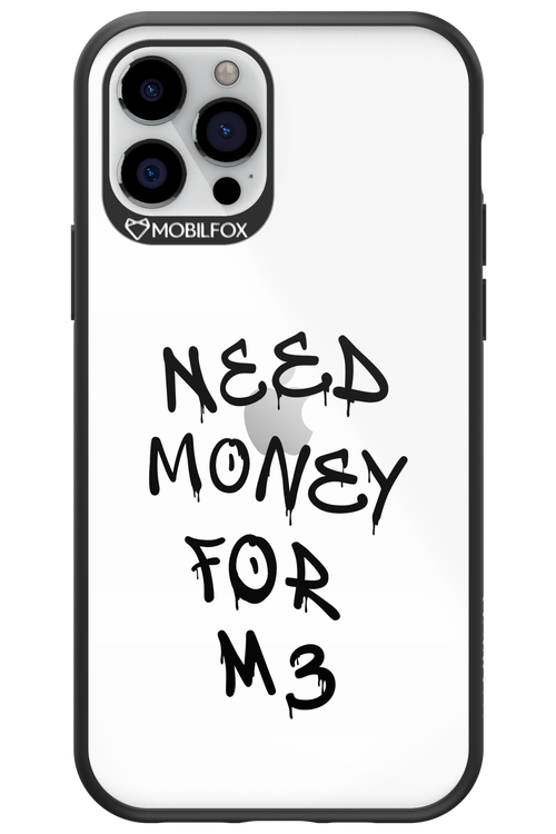 Need M3 Transparent Black - Apple iPhone 12 Pro