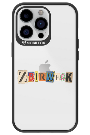 Zbirweek (transparent) 2.0 - Apple iPhone 13 Pro