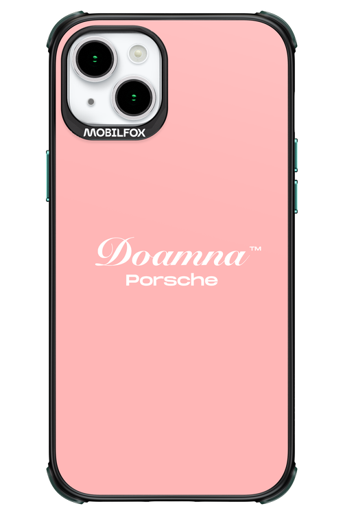 Doamna Porsche (pink) - Apple iPhone 15 Plus