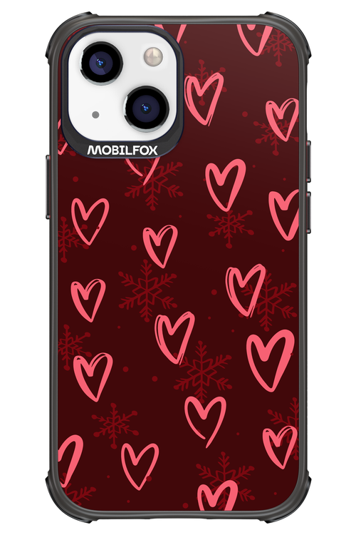 Christmas Hearts - Apple iPhone 13 Mini