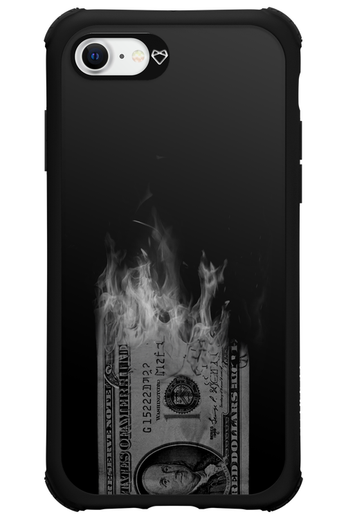 Money Burn B&W 2.0 - Apple iPhone 8