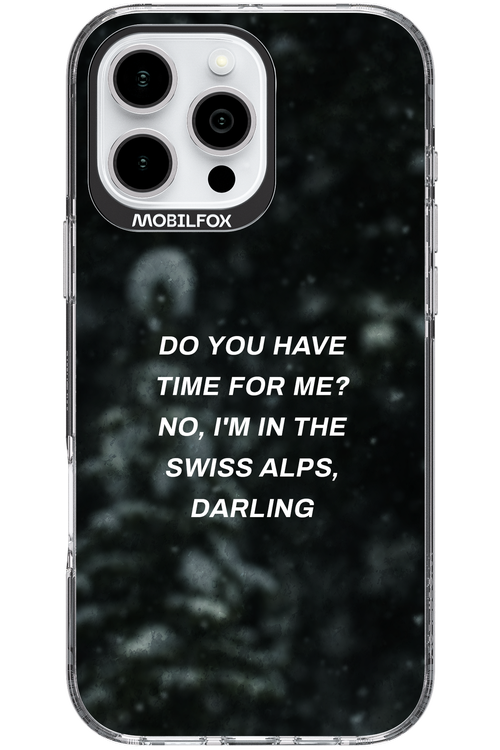 Swiss Alps - Apple iPhone 16 Pro Max