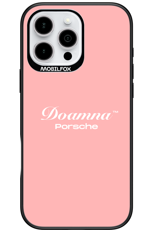 Doamna Porsche (pink) - Apple iPhone 16 Pro Max