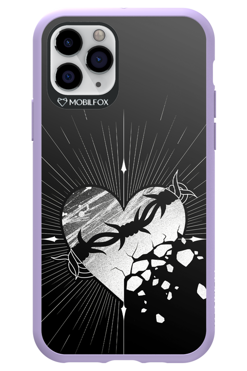 Fehér Szív 2.0 - Apple iPhone 11 Pro
