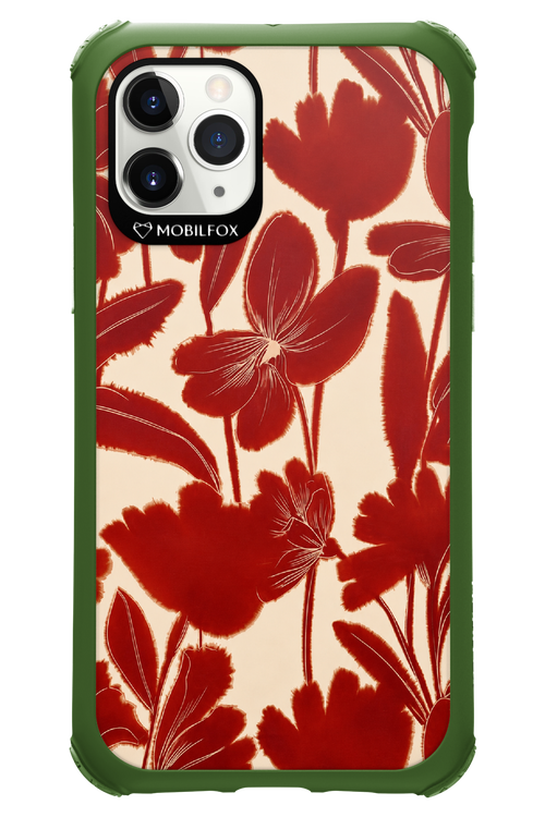 Burgundy Flowers 2.0 - Apple iPhone 11 Pro
