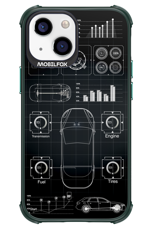 Cyber Grid 2.0 - Apple iPhone 13 Mini