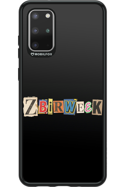 Zbirweek (black) 2.0 - Samsung Galaxy S20+