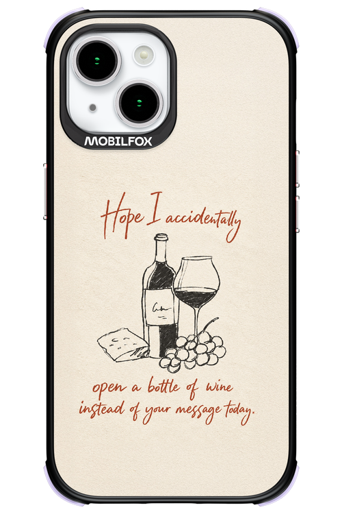 Bottle of wine 2.0 - Apple iPhone 15