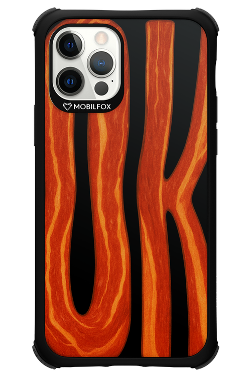 OK (Black-Red) - Apple iPhone 12 Pro