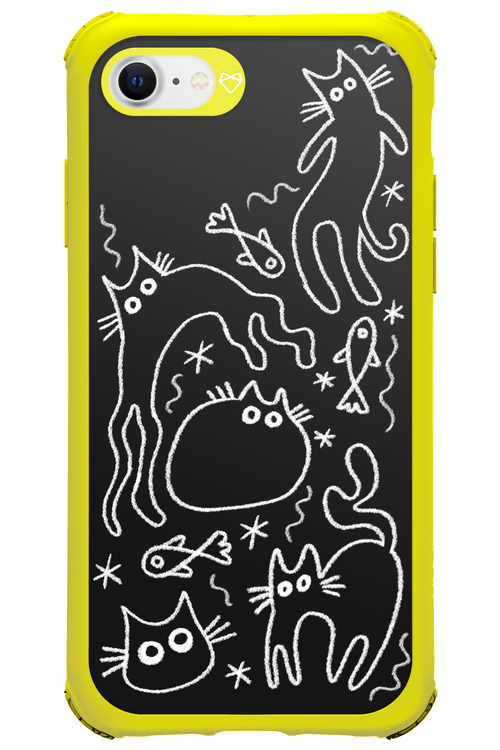 CHALK_CATS 2.0 - Apple iPhone 7