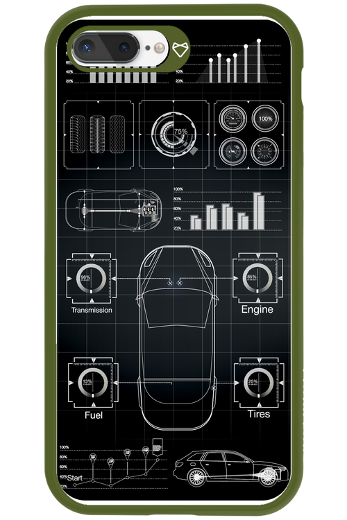 Cyber Grid - Apple iPhone 8 Plus