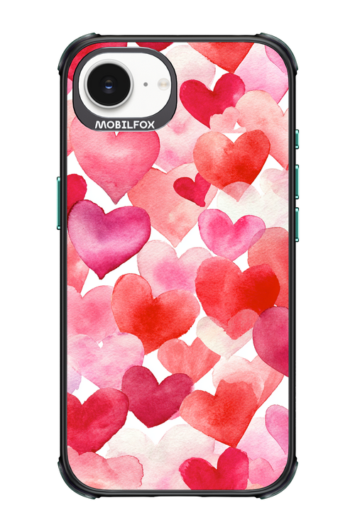 Water Painted Heart 2.0 - Apple iPhone 16e