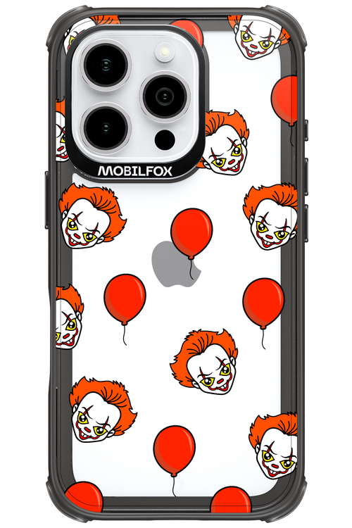 Mystery Clown (Transparent) - Apple iPhone 16 Pro
