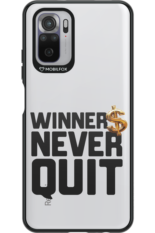 Winners Never Quit - Xiaomi Redmi Note 10