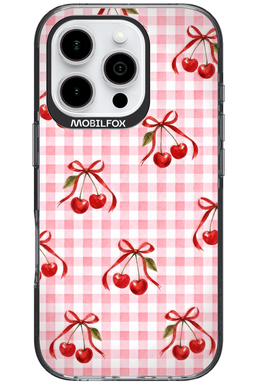 Pink Cherry Checked 2.0 - Apple iPhone 16 Pro
