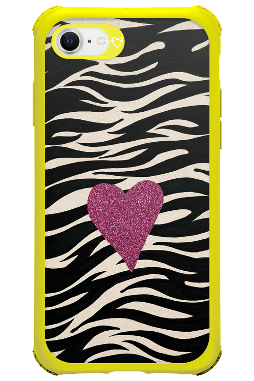 Zebra Heart 2.0 - Apple iPhone SE 2020