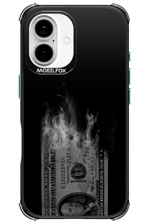Money Burn B&W 2.0 - Apple iPhone 16