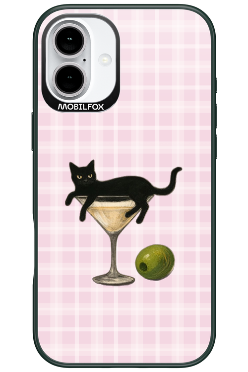 Cocktail Cat 2.0 - Apple iPhone 16 Plus