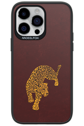 Burgundy Leopard - Apple iPhone 14 Pro Max