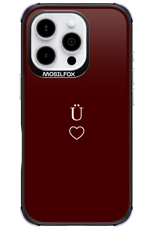 U Burgundia II 2.0 - Apple iPhone 16 Pro