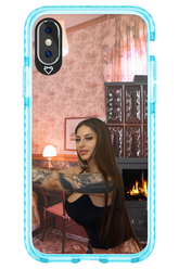 Tattooed Flame - Apple iPhone X