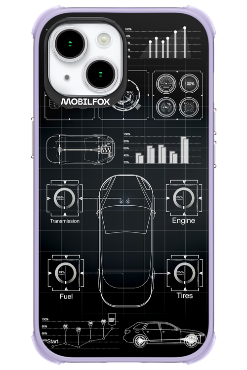 Cyber Grid 2.0 - Apple iPhone 15