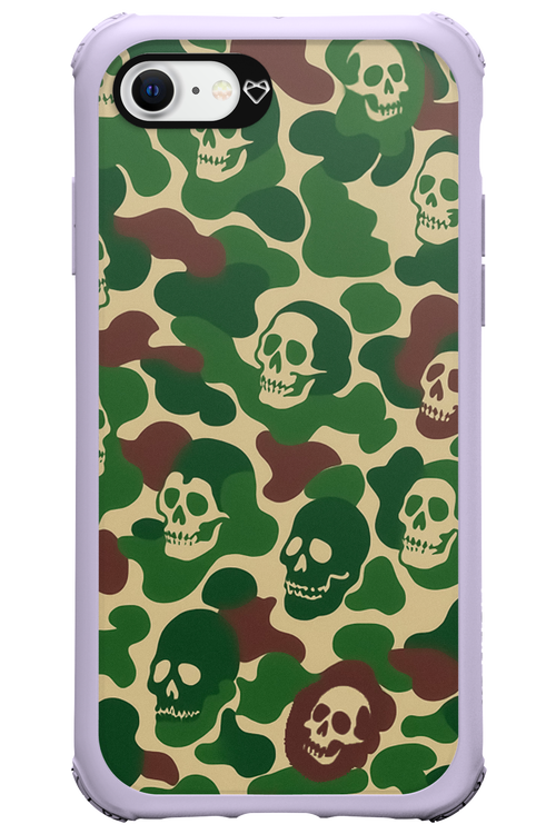 Camo Skull - Apple iPhone 7